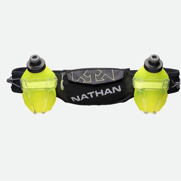 Nathan Black and Yellow Hydration Belt main image 7
